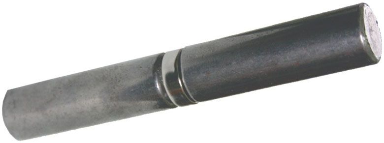 Петля гаражная приварная с подшипником, сталь без покрытия - фото